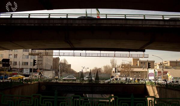 عکس قدیمی نصف راه تبریز