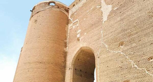 عکس قدیمی ارگ تبریز