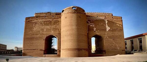 عکس قدیمی ارگ تبریز