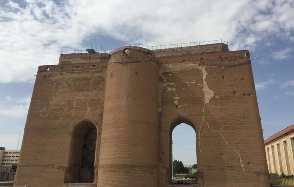 عکس قدیمی ارگ تبریز
