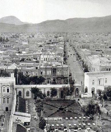عکس قدیمی شهر تبریز