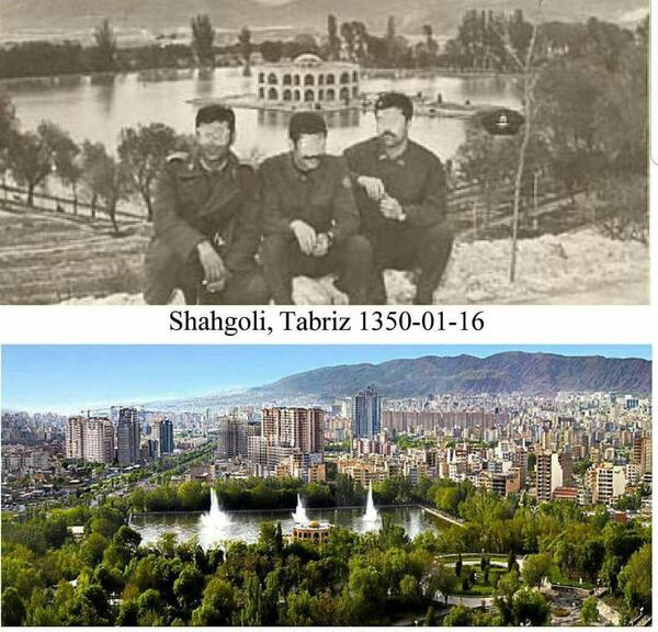 عکس قدیمی شهر تبریز