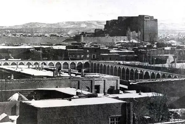 عکس قدیمی ارک تبریز