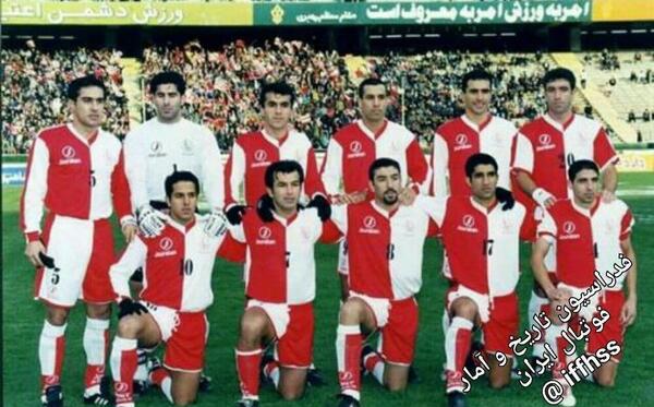 عکس ترکیب قدیمی پرسپولیس