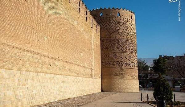 عکس های قدیمی ارگ کریم خان