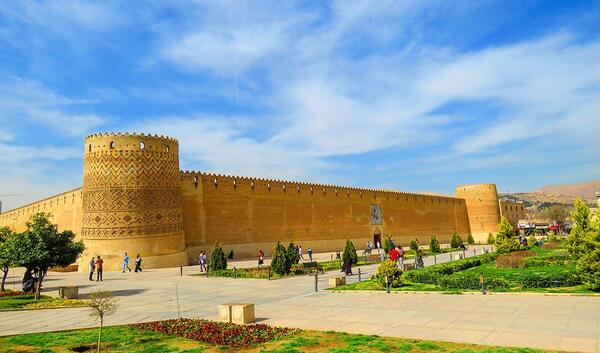عکس های قدیمی ارگ کریم خان