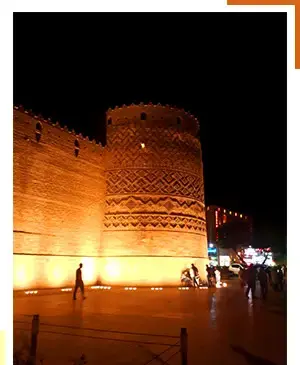 قدیمی ترین عکس ارگ کریم خان زند