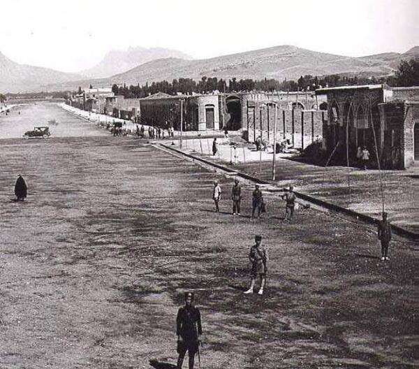قدیمی ترین عکس ارگ کریم خان زند