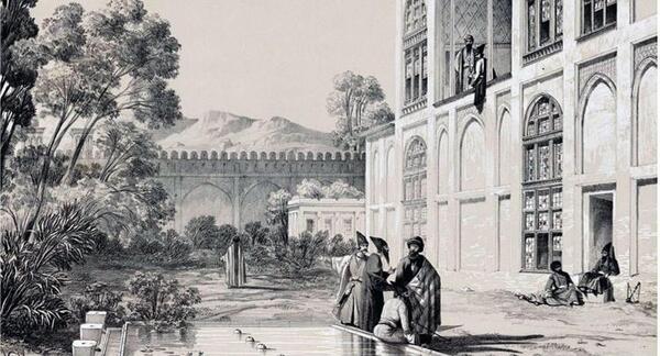قدیمی ترین عکس ارگ کریم خان زند