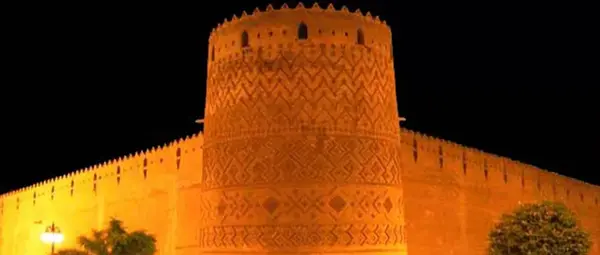 قدیمی ترین عکس ارگ کریم خان