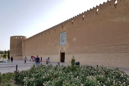 قدیمی ترین عکس ارگ کریم خان