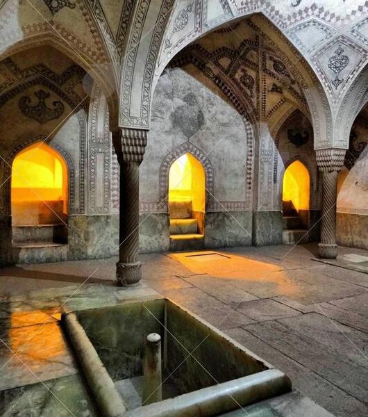 قدیمی ترین عکس ارگ کریم خان