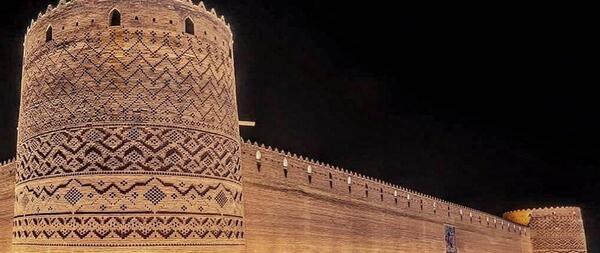 قدیمی ترین عکس ارگ کریم خان