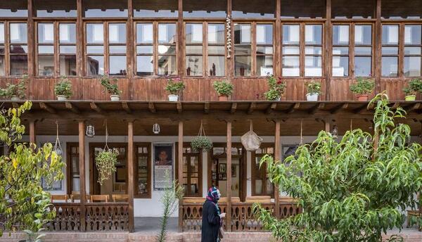 عکس قدیمی خانه میرزا کوچک خان