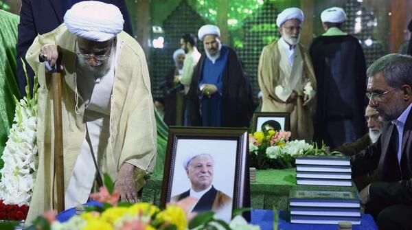 عکس قبر هاشمی رفسنجانی