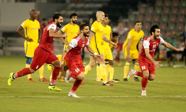 عکس فوتبال پرسپولیس و النصر