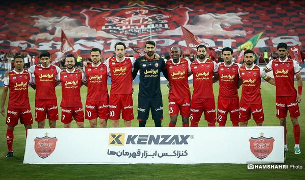 عکس فوتبال پرسپولیس و