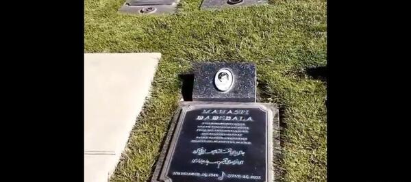 عکس قبر مهستی خواننده