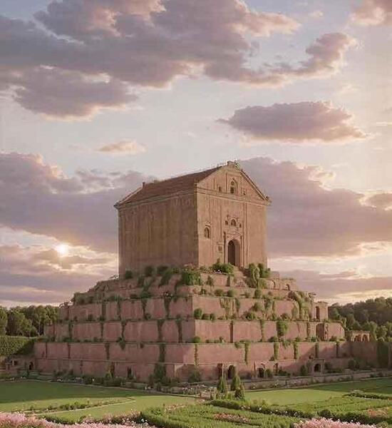 عکس قبر کوروش برای تصویر زمینه