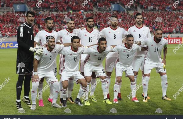 عکس از تیم ملی فوتبال ایران