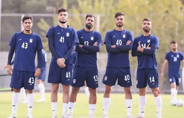عکس از تیم ملی فوتبال ایران