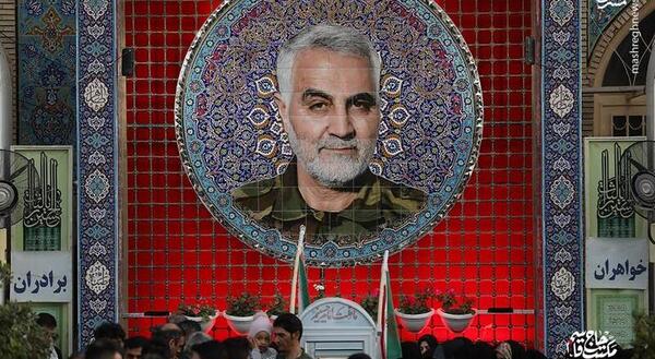 عکس قبر شهید حاج قاسم سلیمانی