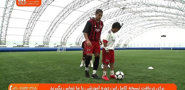 عکس تمرینات فوتبال