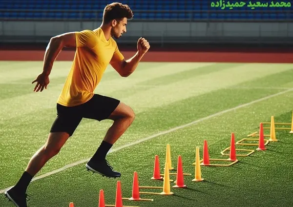 عکس تمرینات فوتبال