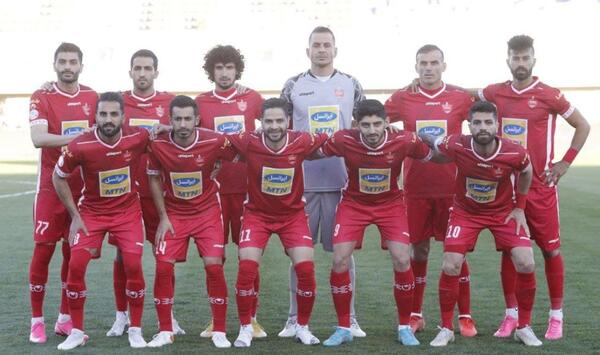 عکس تیم فوتبال پرسپولیس امروز