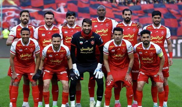 عکس تیم فوتبال پرسپولیس امروز