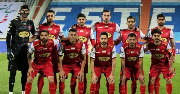 عکس تیم فوتبال پرسپولیس امروز