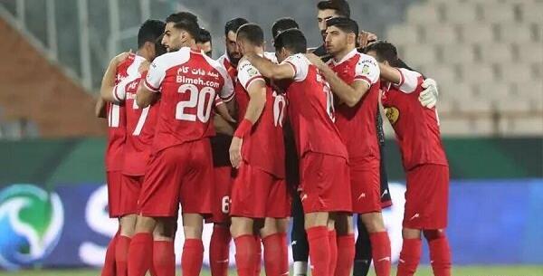 عکس تیم فوتبال پرسپولیس امروز