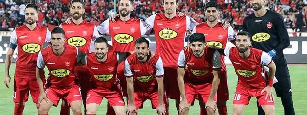 عکس تیم فوتبال پرسپولیس امروز