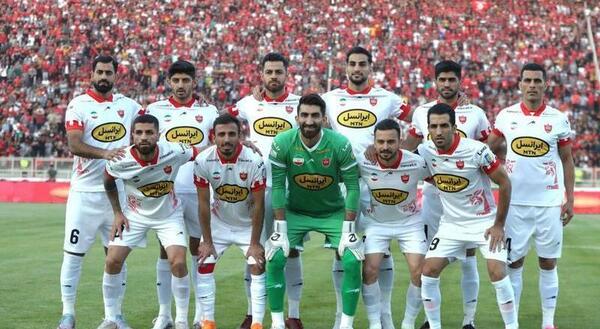 عکس تیم فوتبال پرسپولیس امروز