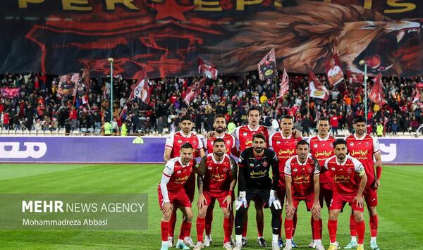 عکس تیم فوتبال پرسپولیس امروز