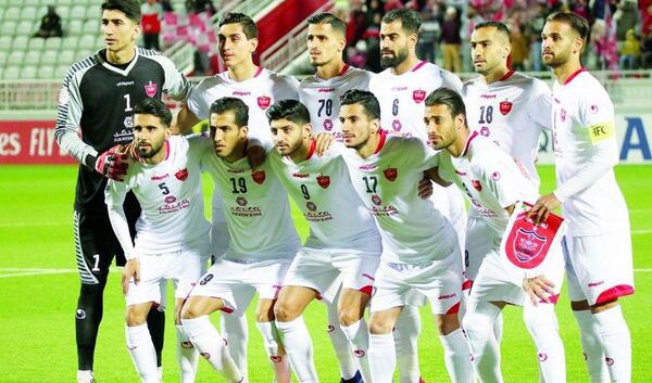 عکس تیم فوتبال پرسپولیس امروز