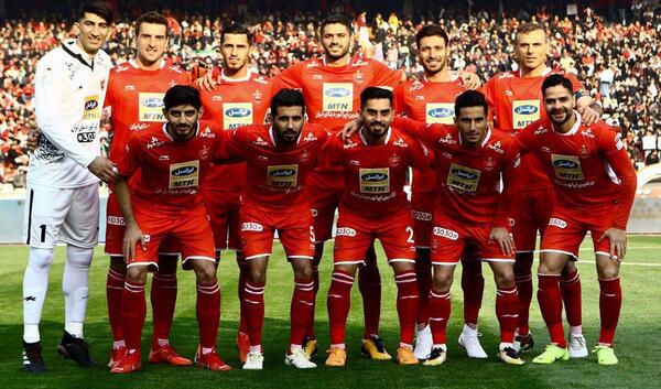 عکس تیم فوتبال پرسپولیس امروز