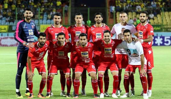 عکس تیم فوتبال پرسپولیس جدید