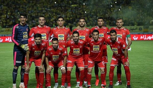 عکس تیم فوتبال پرسپولیس جدید