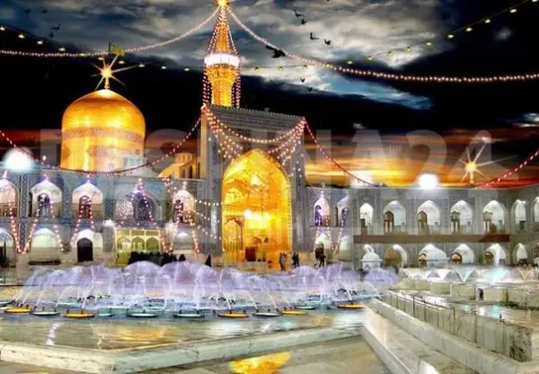قشنگ ترین عکس از حرم امام رضا