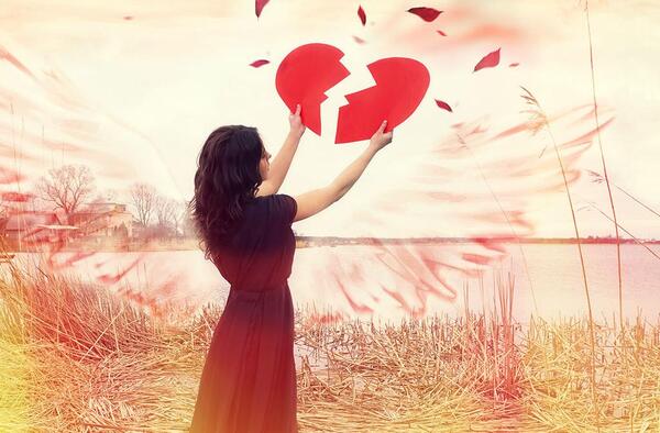 عکس های عاشقی قلب شکسته