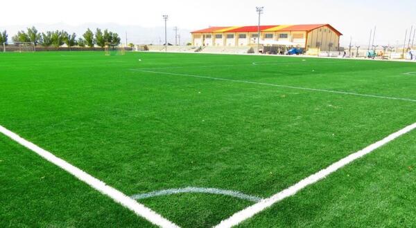 عکس زمین فوتبال چمن مصنوعی
