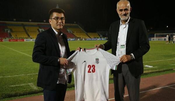 عکس رئیس فدراسیون فوتبال ایران