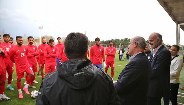 عکس رئیس فدراسیون فوتبال ایران