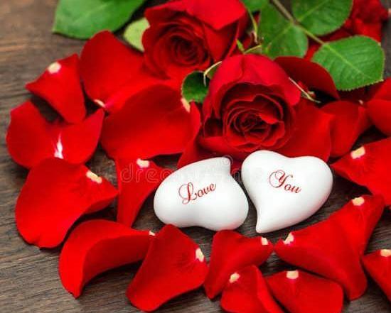 دانلود عکس گل و قلب عاشقانه