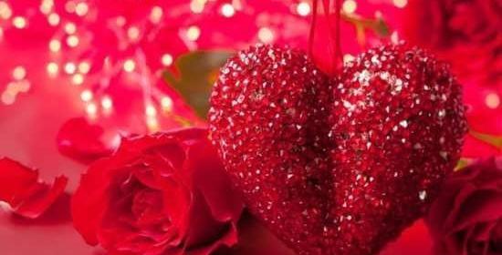 دانلود عکس گل و قلب عاشقانه
