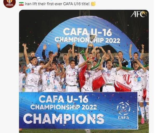 عکس قهرمانی فوتبال ایران