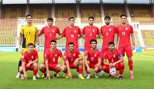 عکس فوتبال نوجوانان ایران