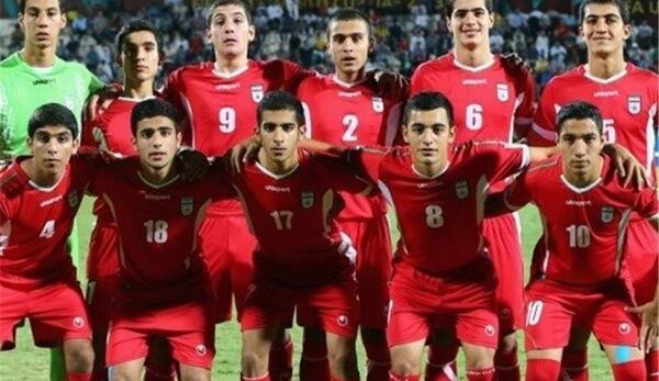 عکس تیم فوتبال نوجوانان ایران