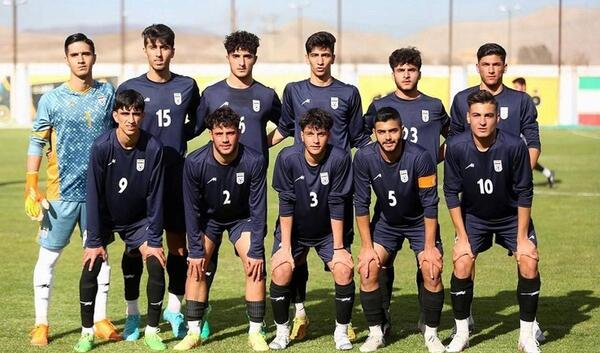 عکس تیم فوتبال نوجوانان ایران